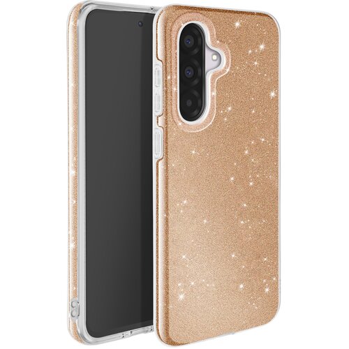 AVIZAR Ohi&scaron;je z ble&scaron;čicami za Samsung Galaxy A36 Odporen na udarce Glitter, Zlata, (5000016628) Cene