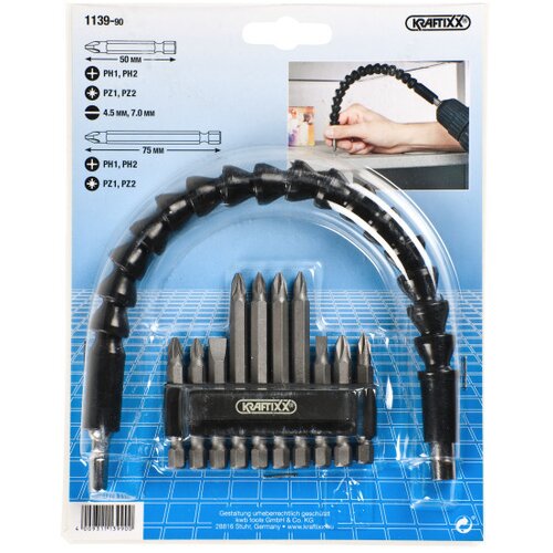 KWB set bitova sa fleksibilnom osovinom, 11 delova Cene