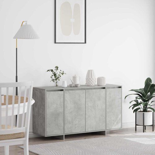 Kreveta Betonski sivi 135 x 41 x 75 cm Konstruirano drvo Cijene