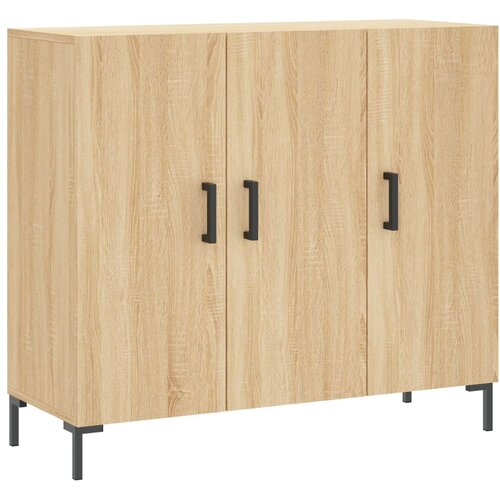  Komoda boja hrasta sonome 90x34x80 cm od konstruiranog drva Slike
