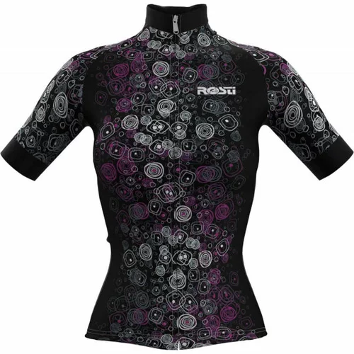 Rosti W DARK Ženski biciklistički dres, crna, veličina