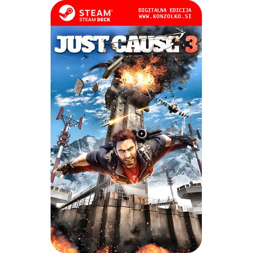 Just Cause 3 - Steam koda brez &scaron;katlice (WINDOWS PC | STEAM DECK) Cene