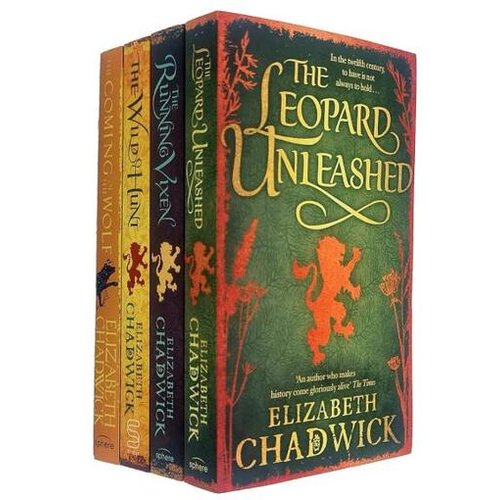  The Wild Hun Series 4 Books Collection Set - Elizabeth Chadwick Cene