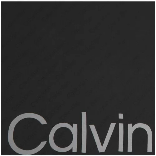 Calvin Klein Naglavna ruta Aop Logo Jaquard Scarf 130X130 K60K611125 Črna
