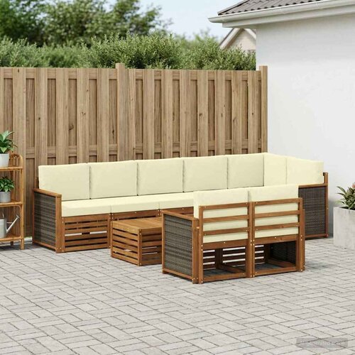  Setovi sofa Čvrsto drvo akacije Cene