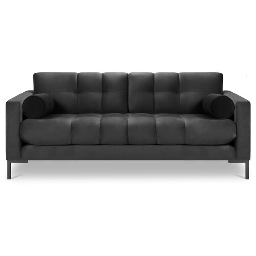 Cosmopolitan Design Temno siv žameten kavč Bali Cene