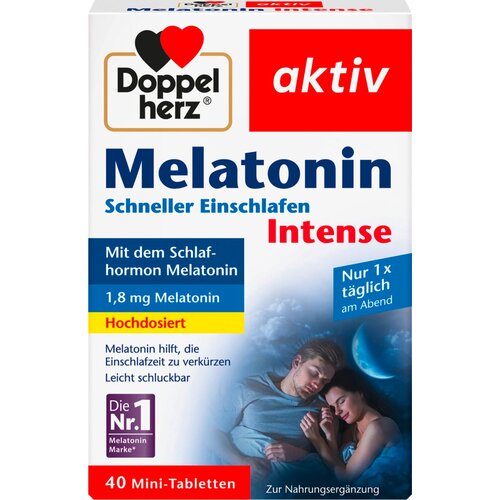 Doppelherz aktiv melatonin Intense - 40 tabl. Slike
