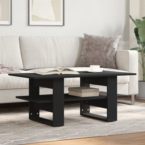 vidaXL Stolić za kavu crni 102 x 55 x 42 cm od konstruiranog drva Cijene