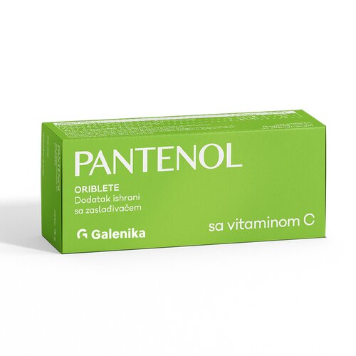 Galenika pantenol sa vitaminom c, oriblete 20kom Cene