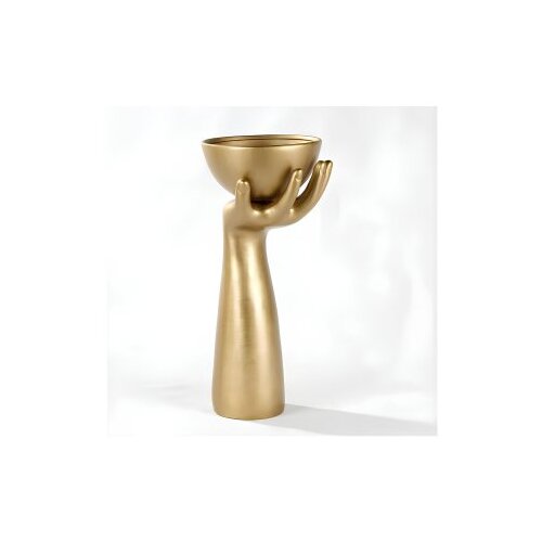 Aberto Design dekorativna figura CY0386, 28x60x28 cm, zlatna boja Cene