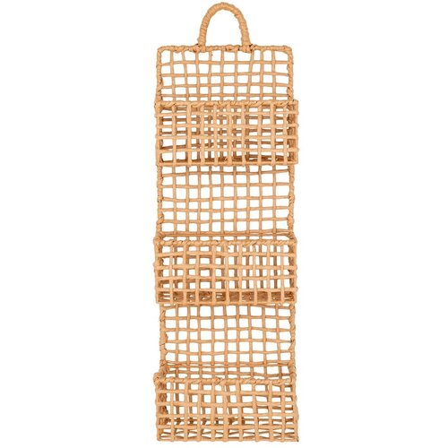 House Nordic Metalna polica s više razina u prirodnoj boji 25 cm Sines – Cijene
