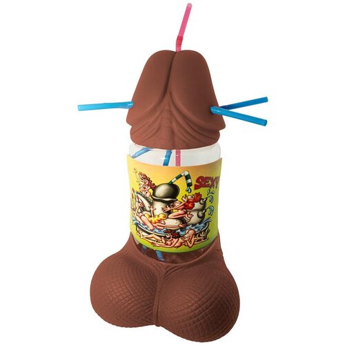 Diverty Sex Mulatto kubalitro s testiki 1500 ml, (21078011) Slike