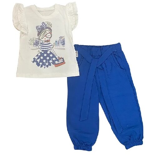  Komplet majica i pantalone za decu 3530612, Beli Slike
