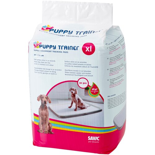 Savic Puppy Trainer ulo&amp;scaron;ci - XL: D 90 x &amp;Scaron; 60 cm, 30 komada Slike