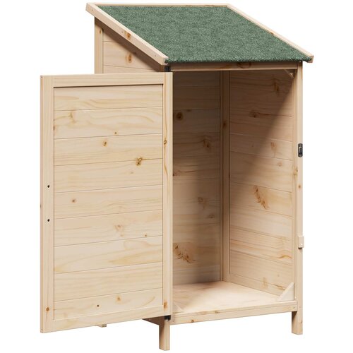  Vrtna &amp;Scaron;upa Prirodna 59,5 x 56 x 113,5 cm Konstruirano drvo Slike