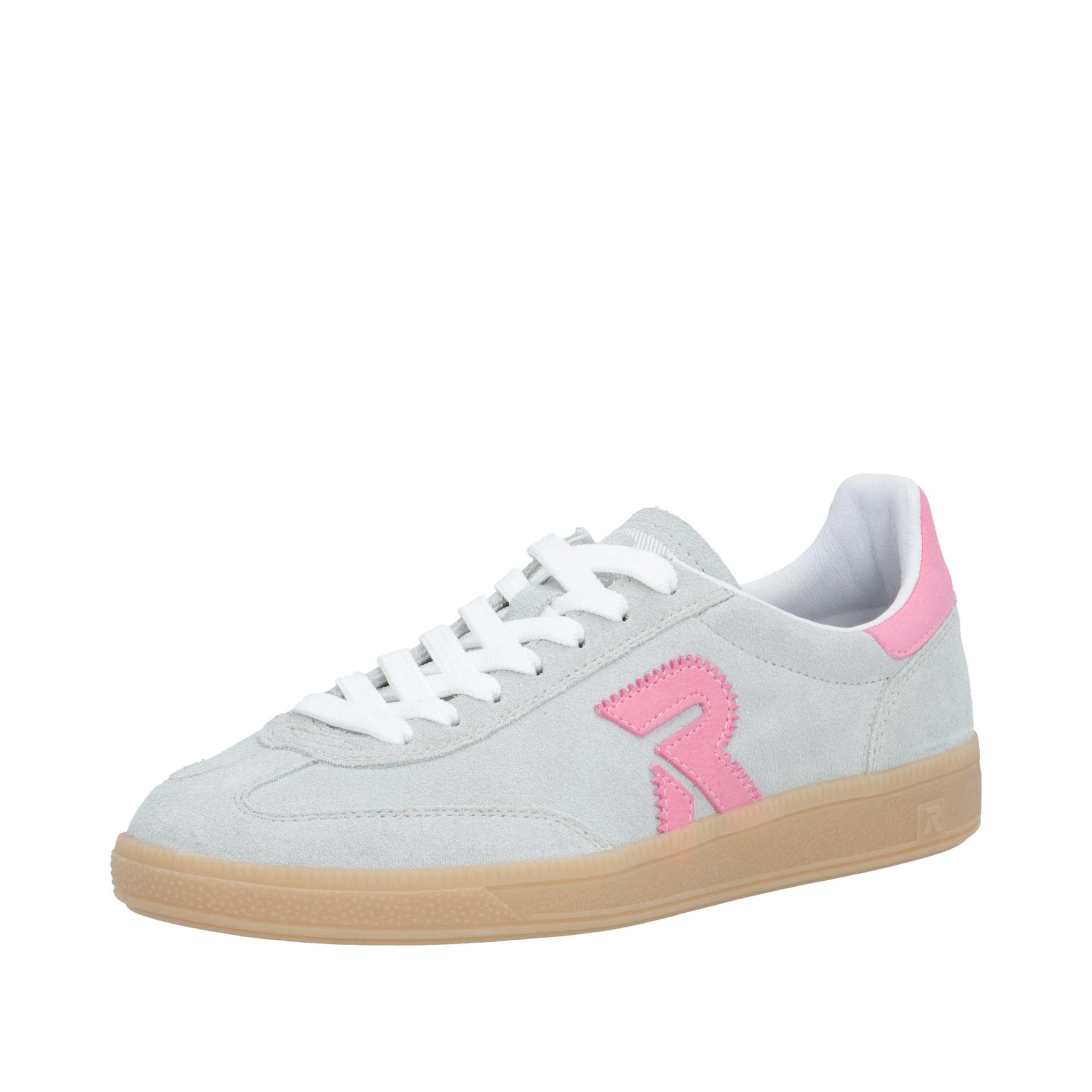 Rieker Sport Nizke superge pastelno zelena / staro roza Cene