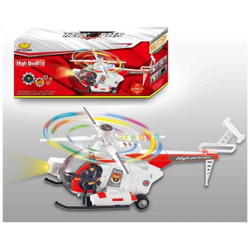 Kidskey Toys HELIKOPTER S SVETLOBO IN ZVOKOM NA BATERIJE, (21241768)