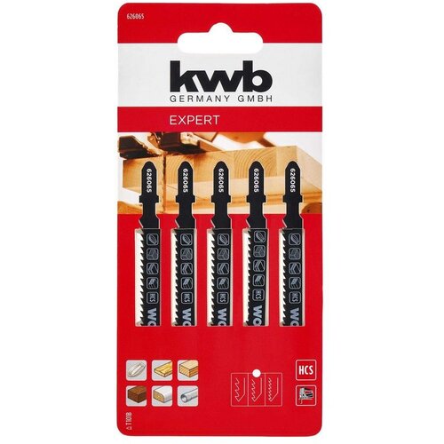 KWB List za ubodnu pilu set za drvo 5/1 75mm Slike