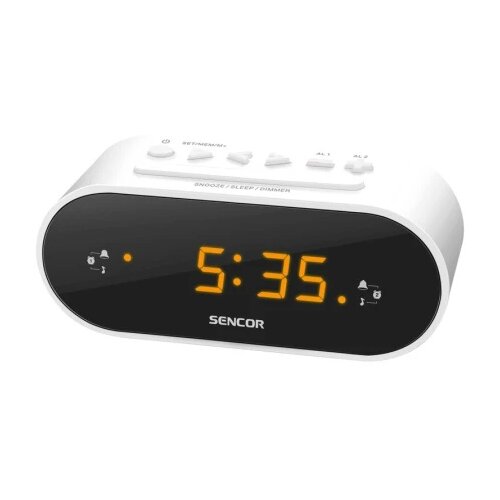 Sencor src 1100w beli Digitalni sat sa alarmom Slike