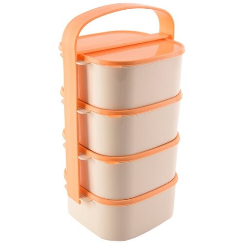 Orion Plastična 4-nadstropna &scaron;katla za kosilo 4 x 1,15 l, (5000019906) Cene
