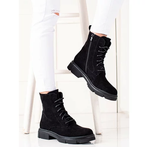 IDEAL SHOES COMFORTABLE MISH BOOTIES