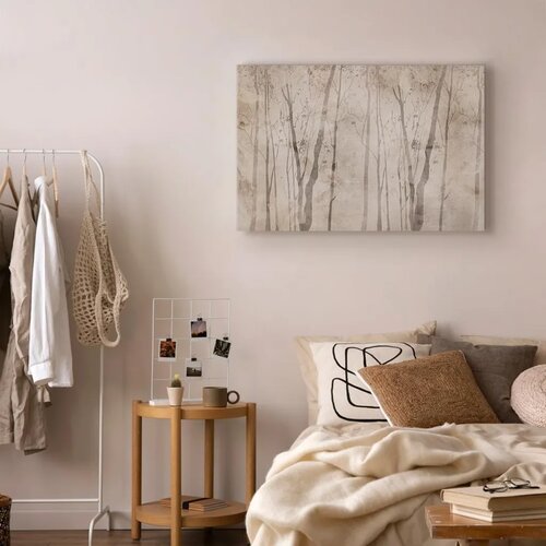 Slika - Beige Forest of Thoughts (1 Part) Wide 90x60 Slike