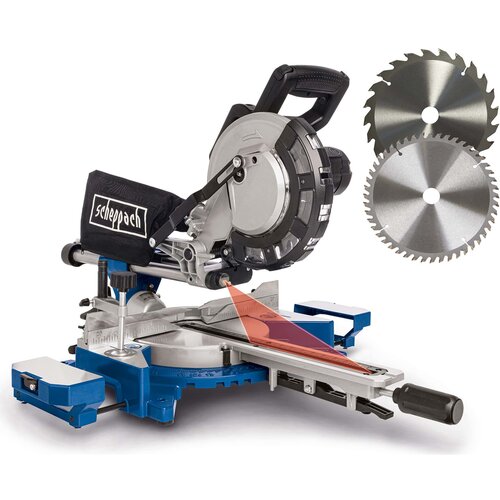 Scheppach potezno nagibna testera 216mm HM216 2000W + 2 lista testere Cene