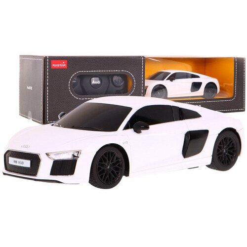  R/C toy car Audi R8 White 1:24 RASTAR Cene