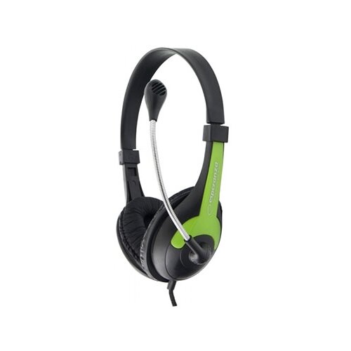 Esperanza Slu&scaron;alica sa mikrofonom ROOSTER, volume control, green, EH158G Cijene