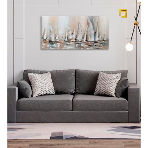  Slika na platnu PLACHETNICE Popust 60% 120X60 cm Cene