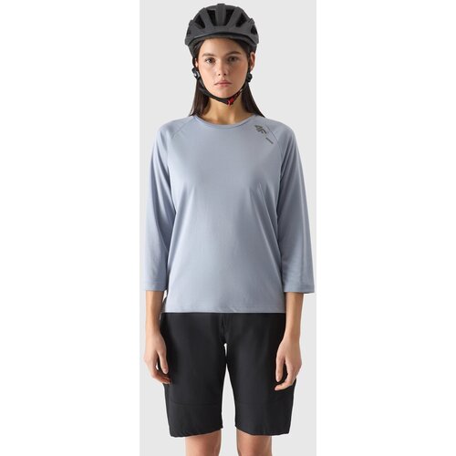 4f Women's Cycling Quick-Drying Long Sleeve T-Shirt - Blue Cene
