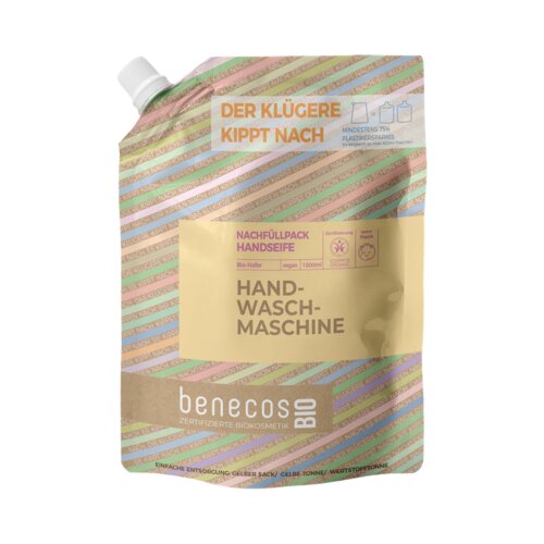 Benecos benecosbio milo za roke "handwaschmaschine" - 1.000 ml Cene
