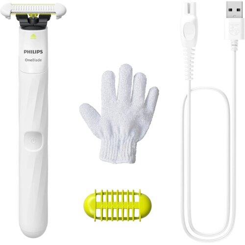 Philips Norelco OneBlade QP1924/24 trimer za bikini območje Mokro in suho Belo Cene