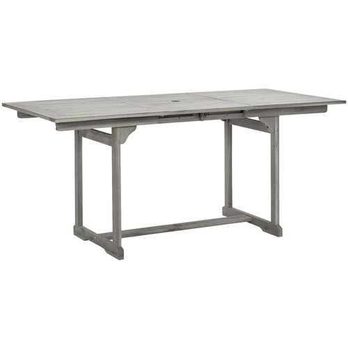  Vrtni blagovaonski stol (120-170) x 80 x 75 cm od drva bagrema Slike