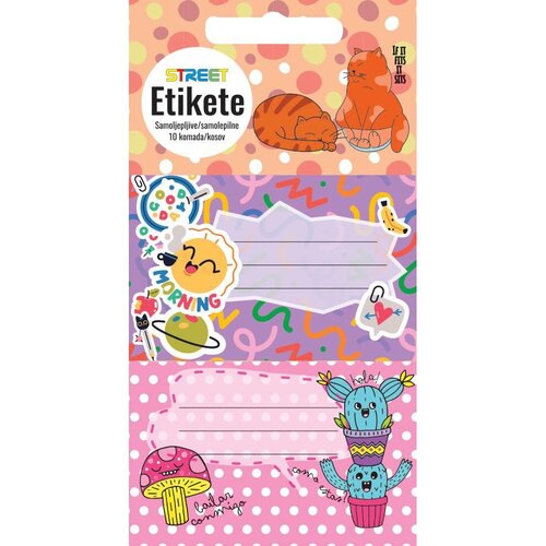  Etikete šolske za zvezke kids girl 1/10 VSE ZA ŠOLO Cene
