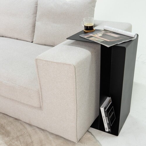 Spinder Design Jeklena stranska mizica 40x30 cm Slide High &amp;ndash; Slike