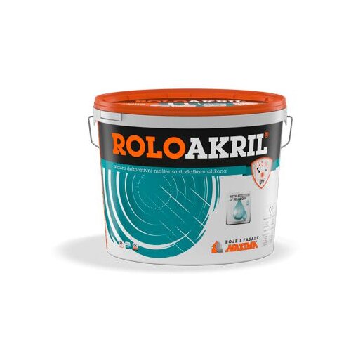 Maxima Roloakril zaglađen 1.5mm Bela 25kg Cene