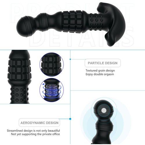 Zenn stimulator prostate P012 black Slike