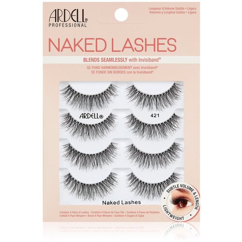Ardell Naked Lashes Multipack lepilne trepalnice veliko pakiranje vrsta 421 Slike