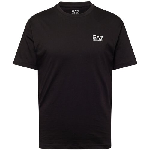 Ea7 Emporio Armani Majica črna / bela Cene