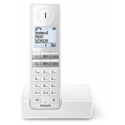Philips D4601W/53, beli bežični telefon Slike
