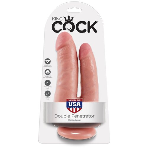 King Cock DOUBLE PENETRATOR FLESH Cene