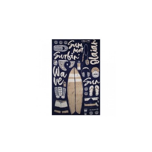 Peškir za plažu icon blue surf 145x85cm Slike