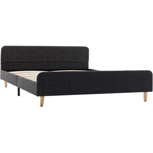 VidaXL okvir za krevet od jute tamnosivi 140 x 200 cm Slike