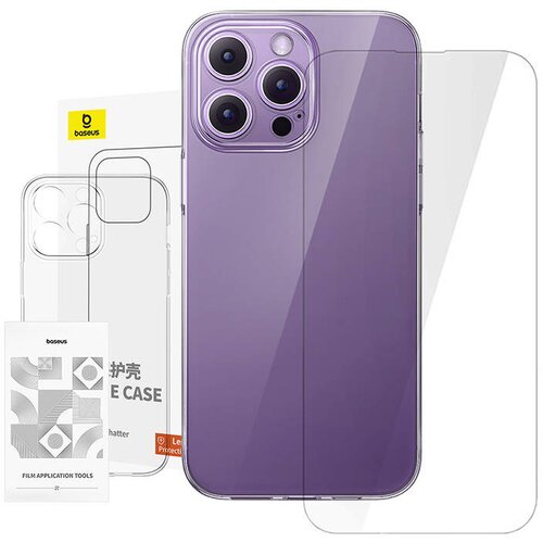 Baseus PROZOREN OVITEK IPHONE 14 PROMAX + KALJENO STEKLO, (5000011026) Cene