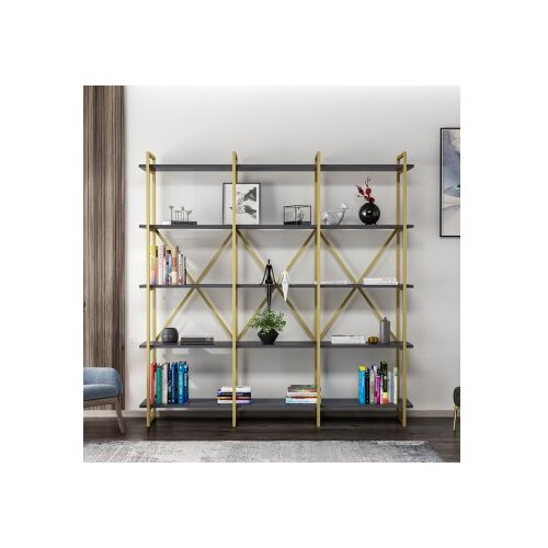 Hanah home elston 1800 4 gold anthracite polica Cene