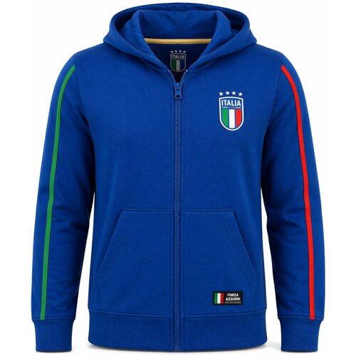 Drugo FIGC Italija Zip Logo jopica s kapuco Cene