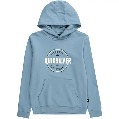 Quiksilver Sweater majica mornarsko plava / svijetloplava / bijela
