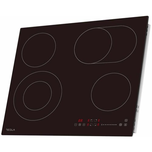 Tesla ugradna ploča HV6411MX/staklokeramicka/4 zone/51,9cm/crna Slike