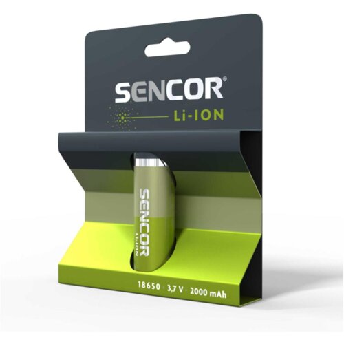 Sencor punjiva baterija SBA 18650 Li-ion 2000 mAh, 1 kom Cijene